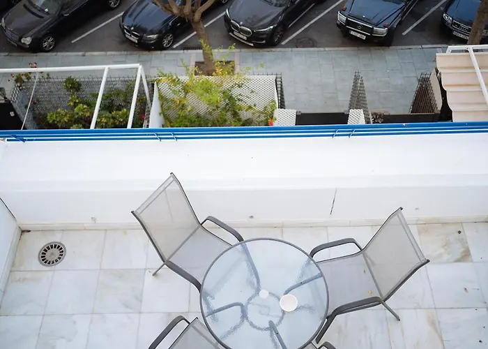 公寓 One&lux House - Bright Beachfront Duplex With Parking, Pool & Gym 马尔韦利亚